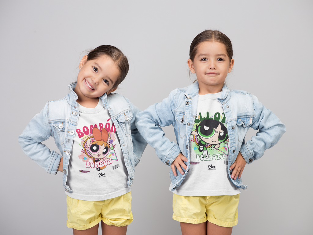 Powerpuff Pop - T-Shirt – Girl Baby Edition (Bubbles & Buttercup)