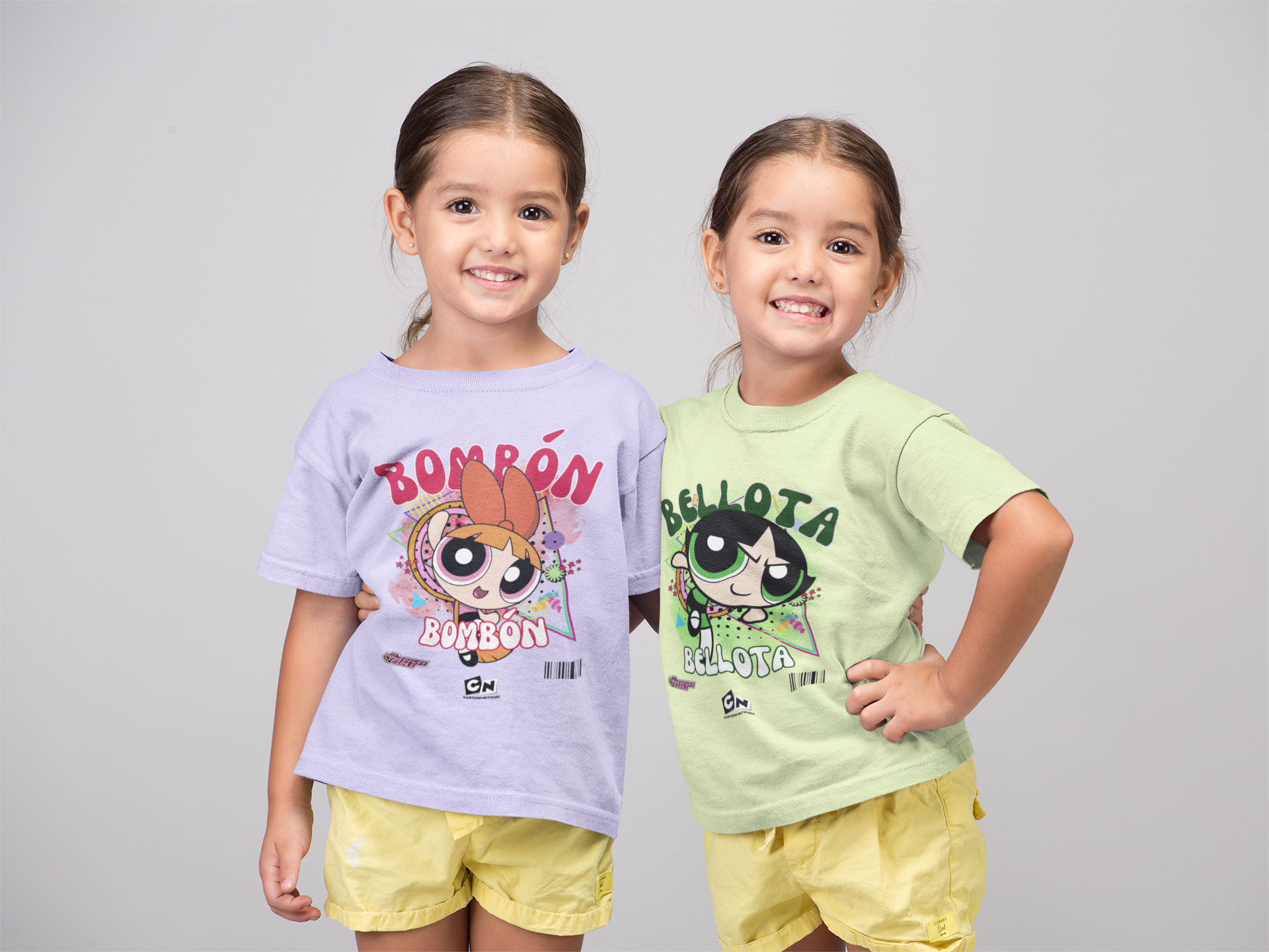 Powerpuff Pop - T-Shirt – Girl Baby Edition (Bubbles & Buttercup)