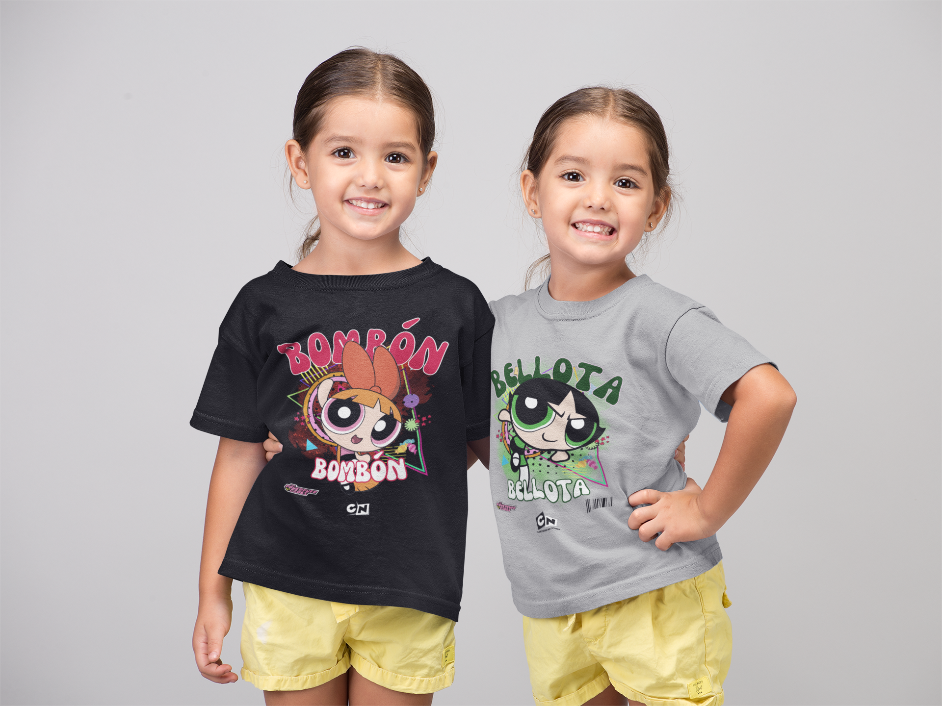 Powerpuff Pop - T-Shirt – Girl Baby Edition (Bubbles & Buttercup)